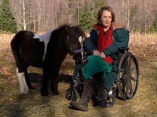wheelchair lady