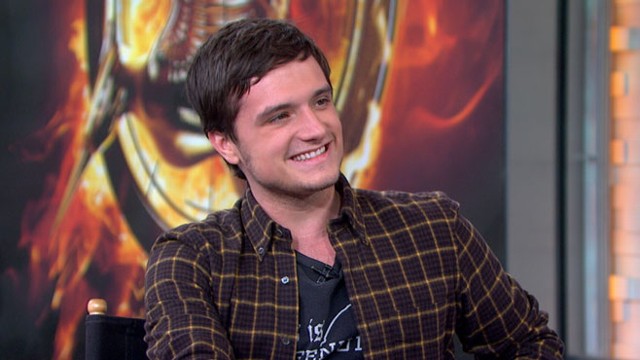 VIDEO: The actor talks about his favorite part of playing Peeta Mellark in the "Hunger Games" sequel.
