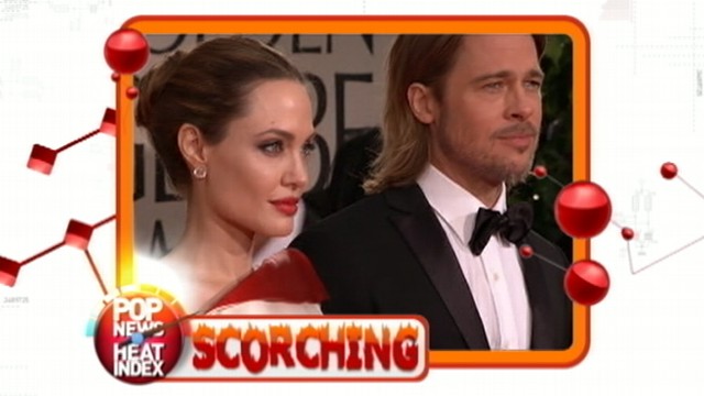 VIDEO: Brangelina Wedding Rumors on Pop News Heat Index