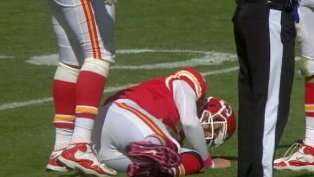 VIDEO: Fellow player sounds off after fans cheered quarterback who was knocked down with an injury.