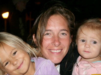 Nancy Cooper and her children