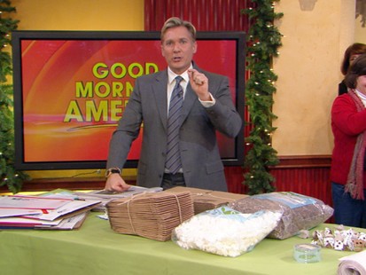 VIDEO: Sam Champion offers tips on using recycled goods to pack breakables.