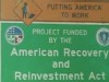 VIDEO: Controversy surrounds signs touting taxpayer money hard at work.