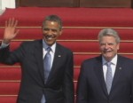 VIDEO: President will speak at the same place in Berlin where Reagan gave his 