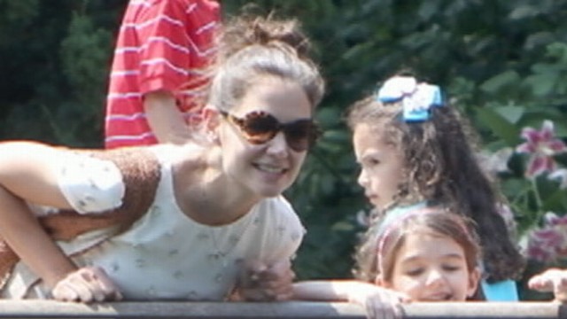 Mom-daughter duo are seen at the Central Park Zoo amid split from Tom Cruise.