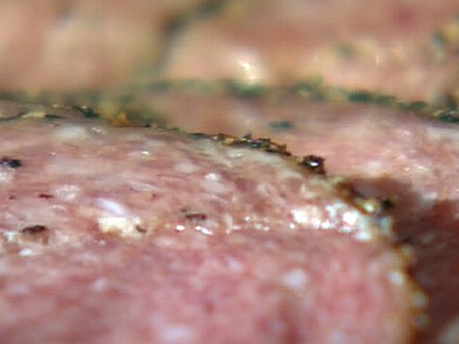 VIDEO: The same bacteria that infected peppers was found coating salami.