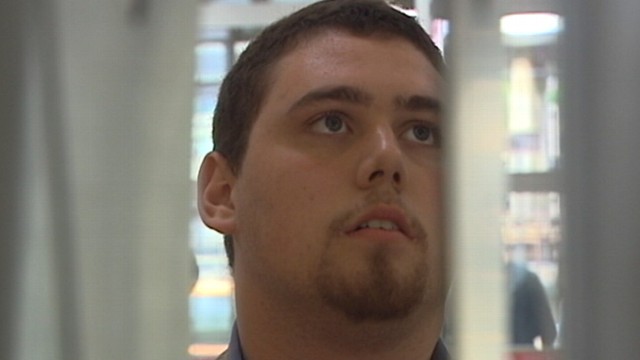 VIDEO: Michael Doyle suffers from Tourettes Syndrome, causing him to uncontrollably say, "bomb."