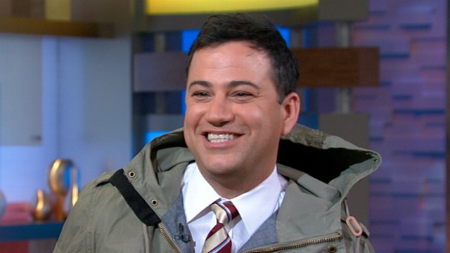 VIDEO: Jimmy Kimmel in New York for Hurricane Sandy