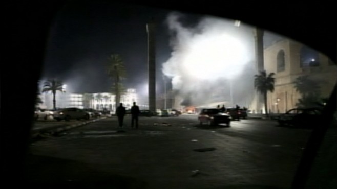 VIDEO: Moammar Gadhafi unleashes violent retaliation on protesters.