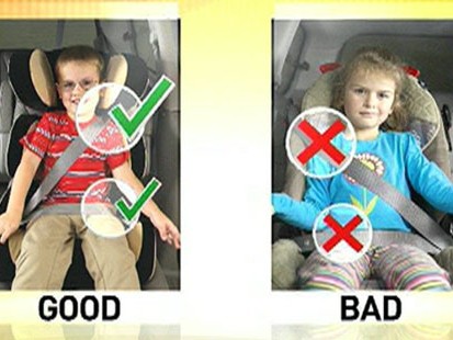 VIDEO: Only 15 of the 60 child car seats tested got top ratings by safety institute.
