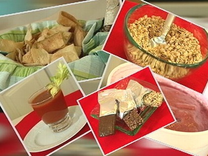 VIDEO: Report says granola, smoothies, energy bars and vegetable juice not as healthy as we think.