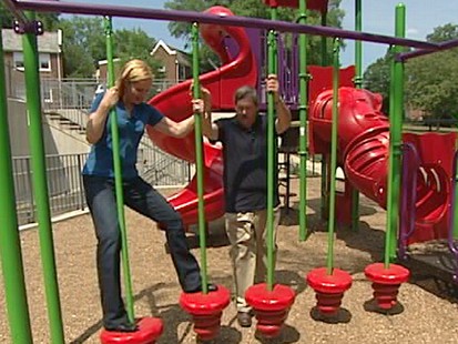 VIDEO: Elisabeth Leamy explains how to identify dangerous playground hazards.