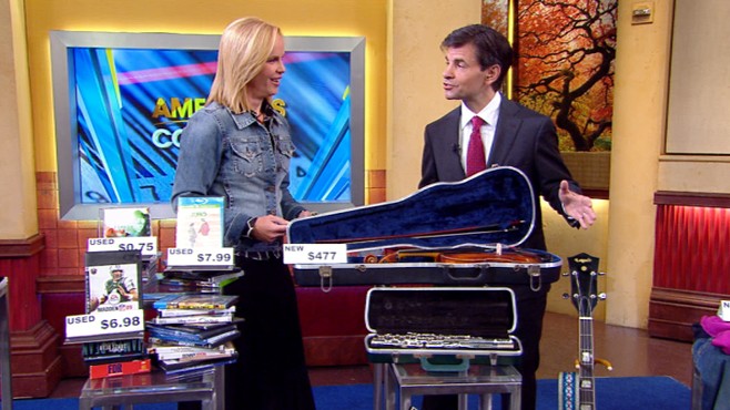VIDEO: The list includes exercise equipment, DVDs, jewelry and maternity clothes.