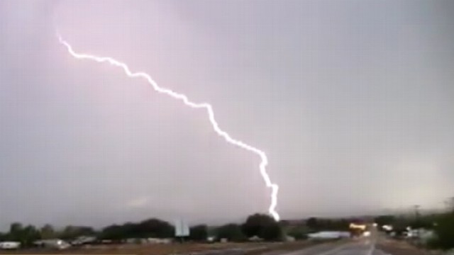 VIDEO: Lightning killed a New York family in their RV, and two in Houston.