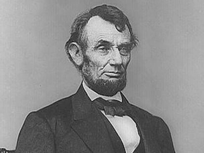 VIDEO: A picture of Abraham Lincoln.