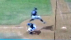 VIDEO: Baseball Player Jumps Over Catcher to Score