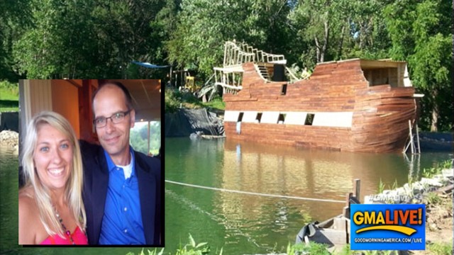 VIDEO: Man Builds Pirate Ship for Wedding Day