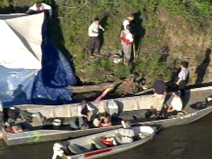 VIDEO: A body was found in a barrel on the banks of the Illinois River.