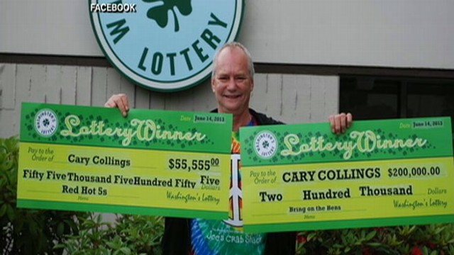 VIDEO: Washington Man a Double Lottery Winner