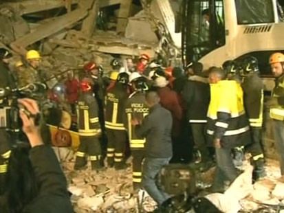 VIDEO: Despite devastating destruction, tales of survival emerge from the rubble.