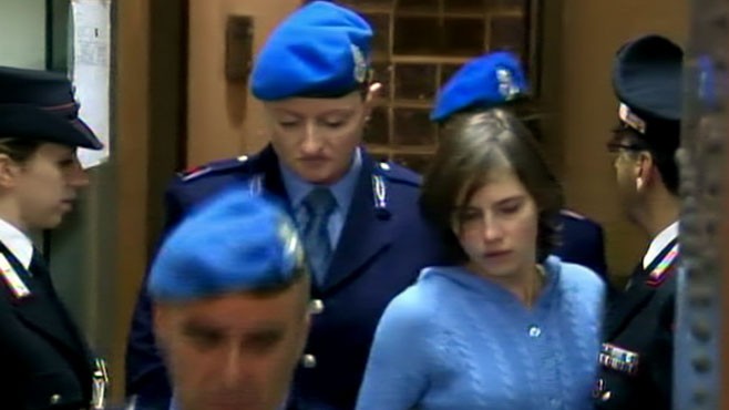 VIDEO: Convicted American student returns to court for the start of her appeals trial.