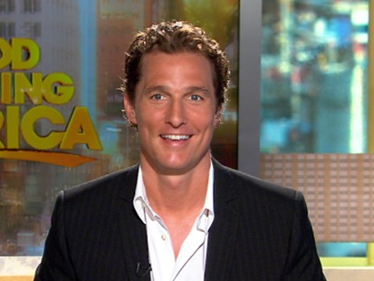 VIDEO: Matthew McConaugheys Ghosts of Girlfriends Past