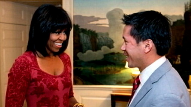VIDEO: The first lady celebrated her birthday with a new look.