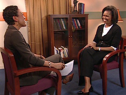VIDEO: The first lady talks about family life in the White House.