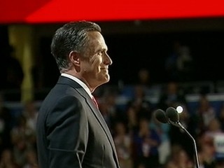 Watch: Mitt Romney Takes the Stage at the Republican National Convention