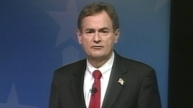 VIDEO: The Republican candidate is being criticized for having previously supporting the senate candidate.