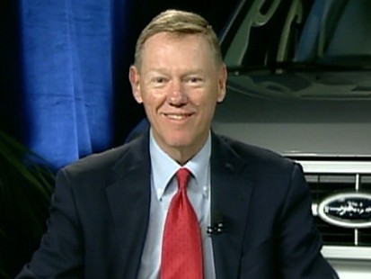 A picture of Ford Motor Company president and CEO Alan Mulally.