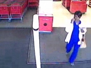 Watch: Fake Nurse Robbery Caught on Tape