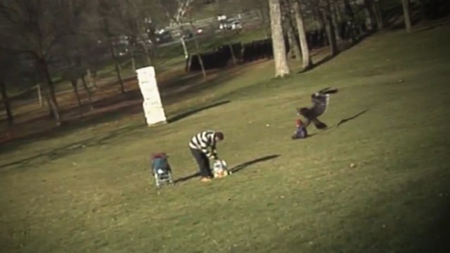 VIDEO: Students who created a viral video of an eagle snatching a baby discuss how they made it.