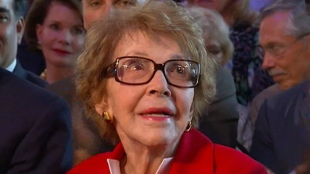 VIDEO: The former first lady broke several ribs after a nasty fall.