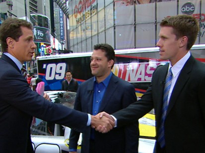 VIDEO: NASCAR Champs in the Hot Seat