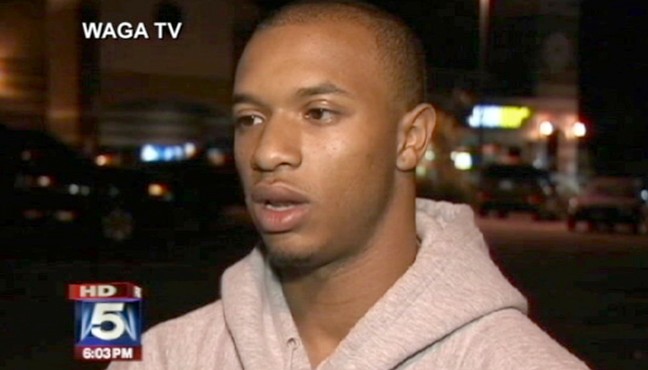 VIDEO: Jamal Parris, 23, is one of four men suing Long for sexual misconduct.