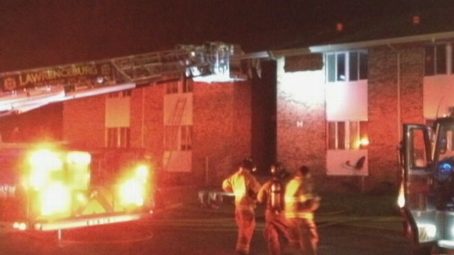 VIDEO: Child Saved in Amazing Fire Rescue: Caught on Tape