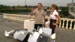 VIDEO: Philadelphia invests in green technology, such as solar-powered ovens and golf carts. 
