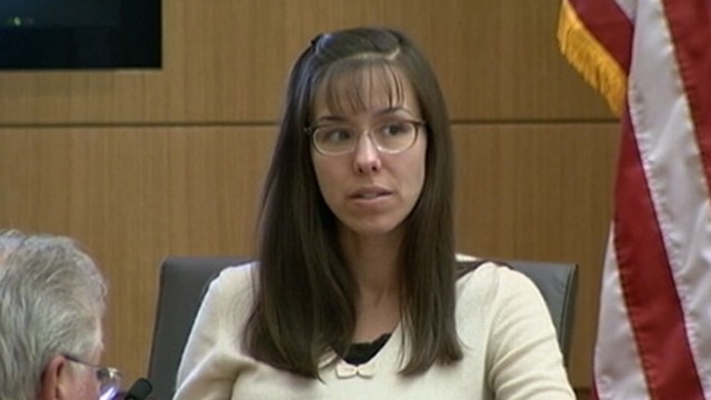 VIDEO: The woman who is accused of killing her ex-boyfriend continues her testimony.