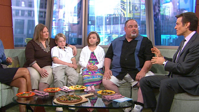PHOTO: For the Lettera family of Pennsylvania, eating healthy and losing weight is a constant struggle, but Thursday they got expert help from Dr. Oz.