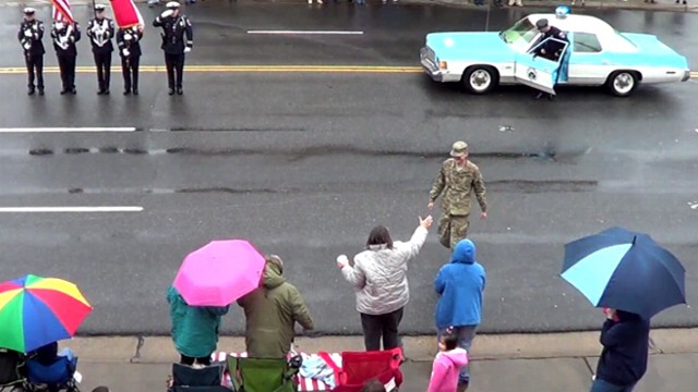 VIDEO: Spec. Walter Smith returned home early from Afghanistan to surprise his family.