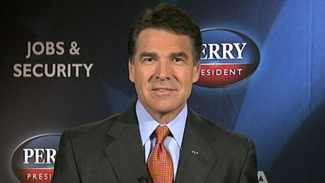 VIDEO: George Stephanopoulos talks to the Texas governor about his campaign.
