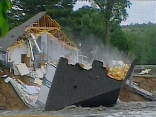 Flash Flooding Destroys Homes