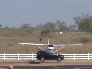 Watch: Plane Collides with SUV While Landing at Texas Airport