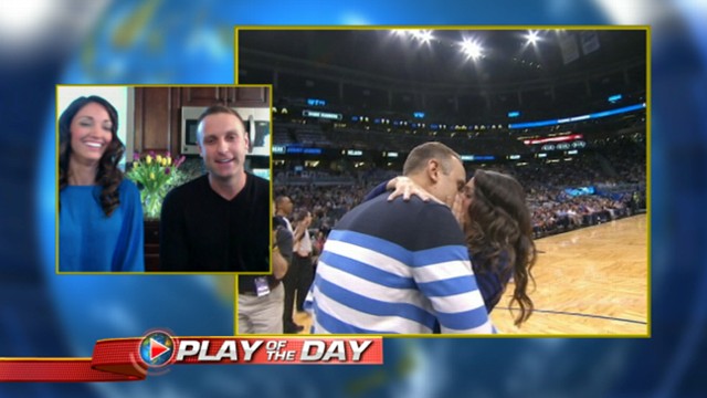 VIDEO: Basketball Game Marriage Proposal