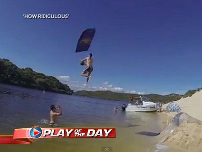 Watch: 'EPIC Alley Oop' Starts on Slip 'n' Slide, Ends in Boat