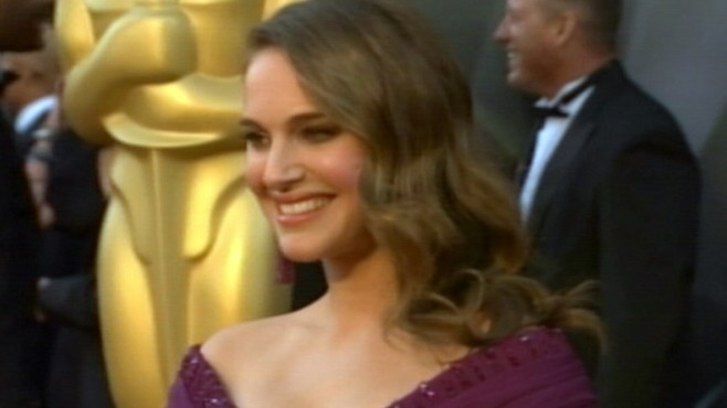 VIDEO: Natalie Portman nabs Best Actress prize, Melissa Leo wins for Best Supporting.