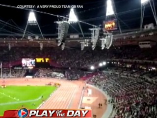 Watch: Packed Olympic Stadium in London Sings The Beatles' 'All You Need Is Love'