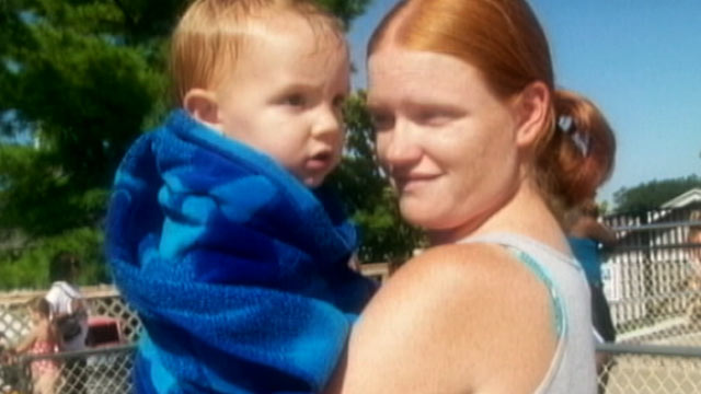 PHOTO: Woman gives birth after nine months of believing baby was chronic back pain.