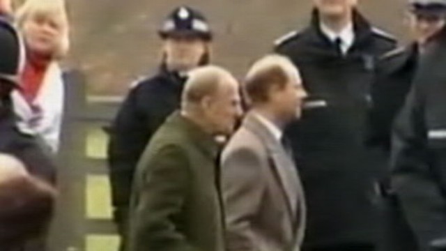 VIDEO: Queen Elizabeths husband rejoins royal family for holiday after health scare.